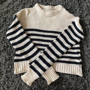 Brandy Melville Striped Knit Sweater